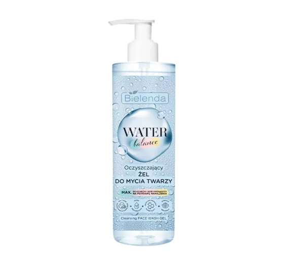 Bielenda Water Balance oczyszczający żel do mycia twarzy 195 g