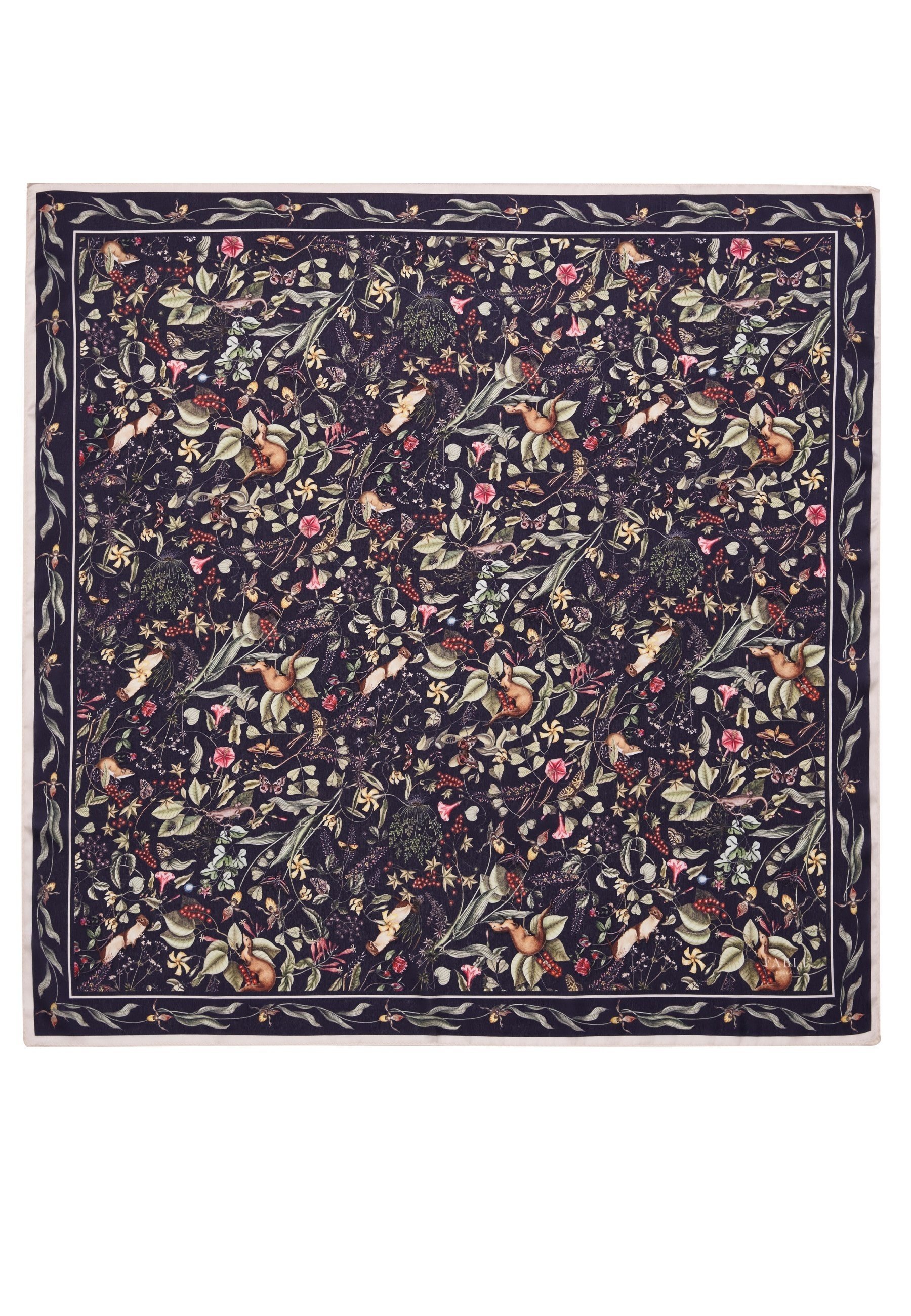 FABLE ENGLAND WOLF GARDEN - Sciarpa - blu navy