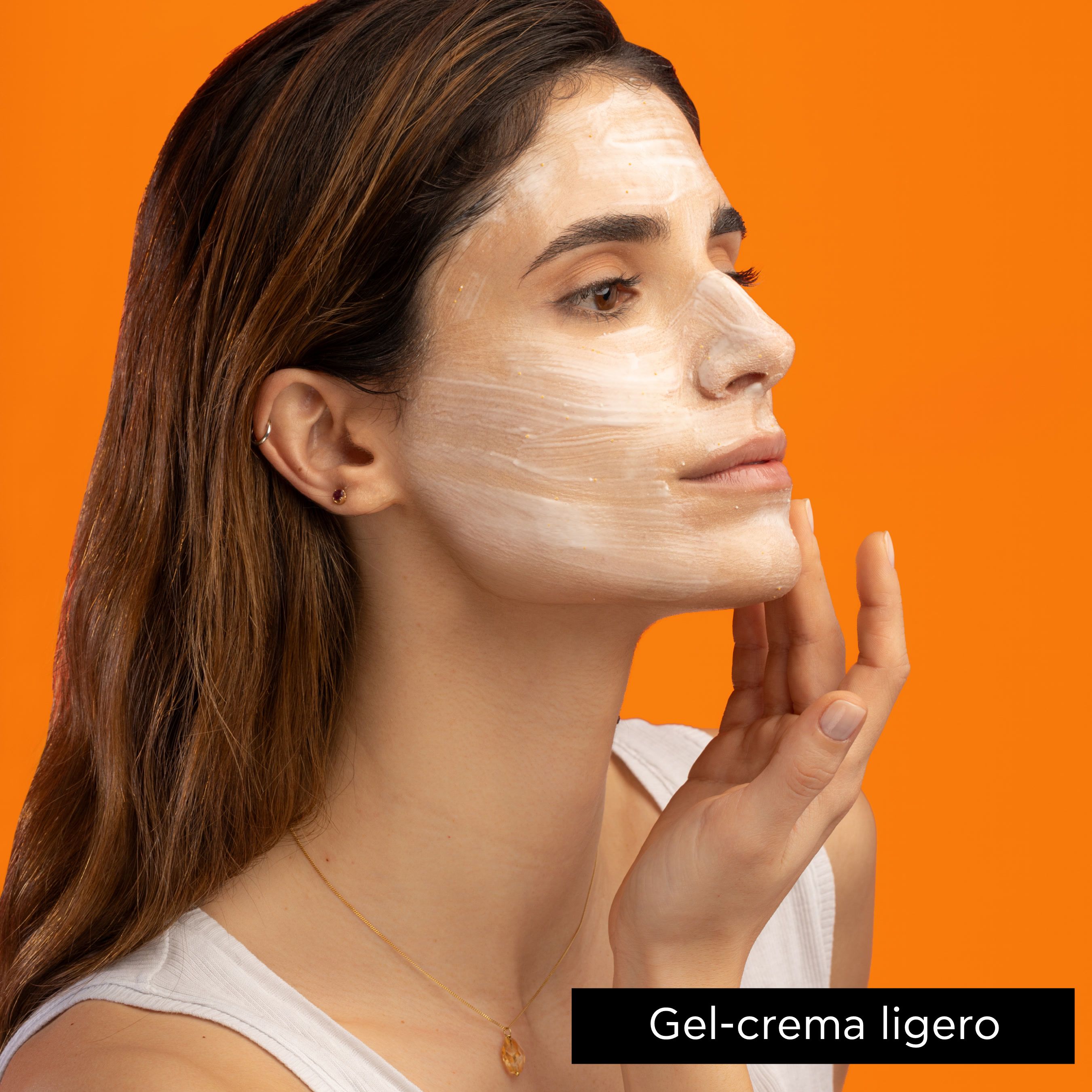 Express Beauty posvjetljujuća maska za lice s narančom Maske za lice