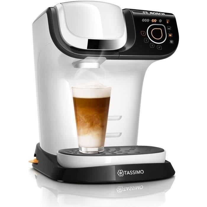 BOSCH - Multi-beverage coffee maker - 1300W - Tassimo My Way - white - TAS6504