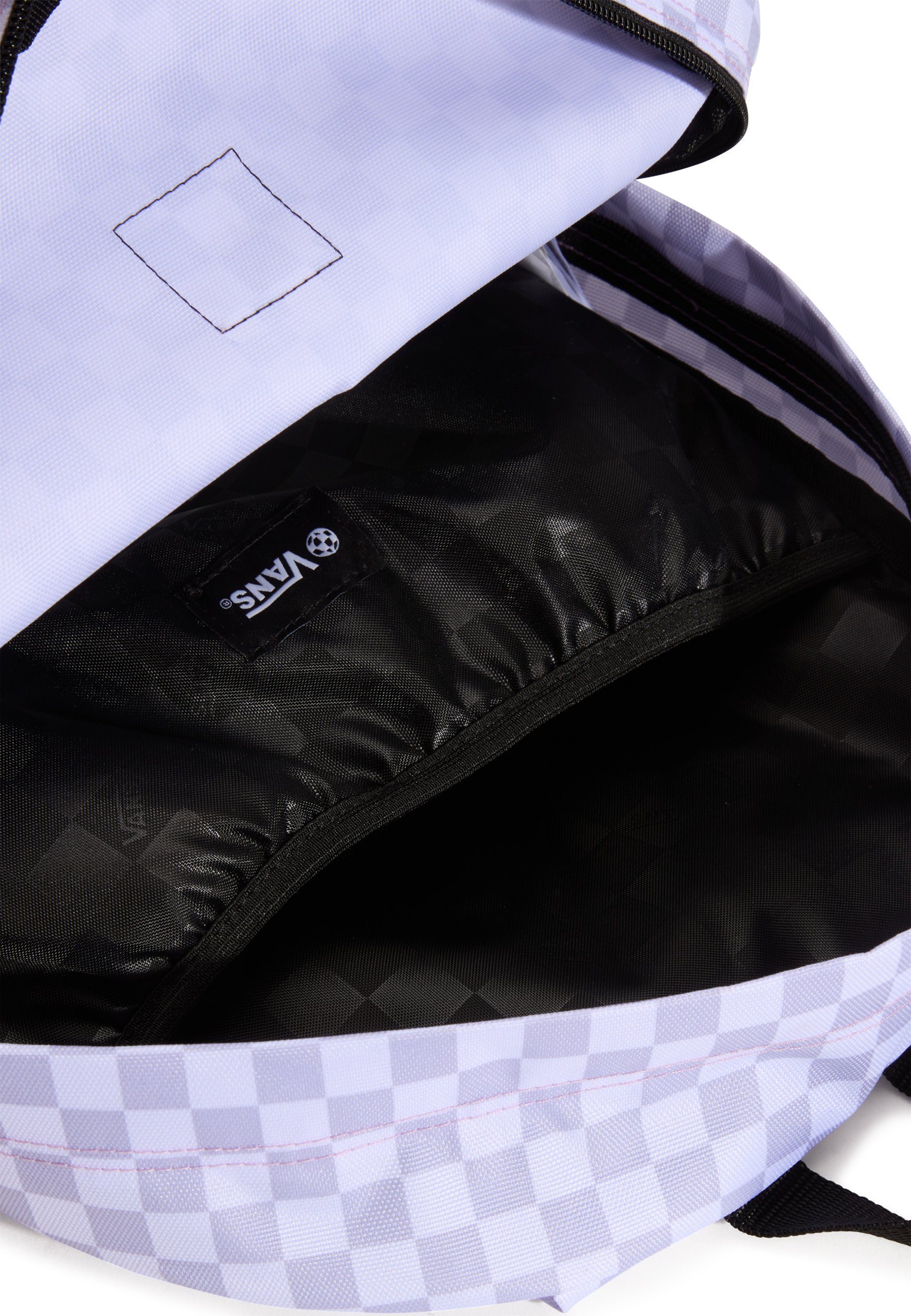 Vans OLD GROM CHECK - Skoleveske - lyselilla