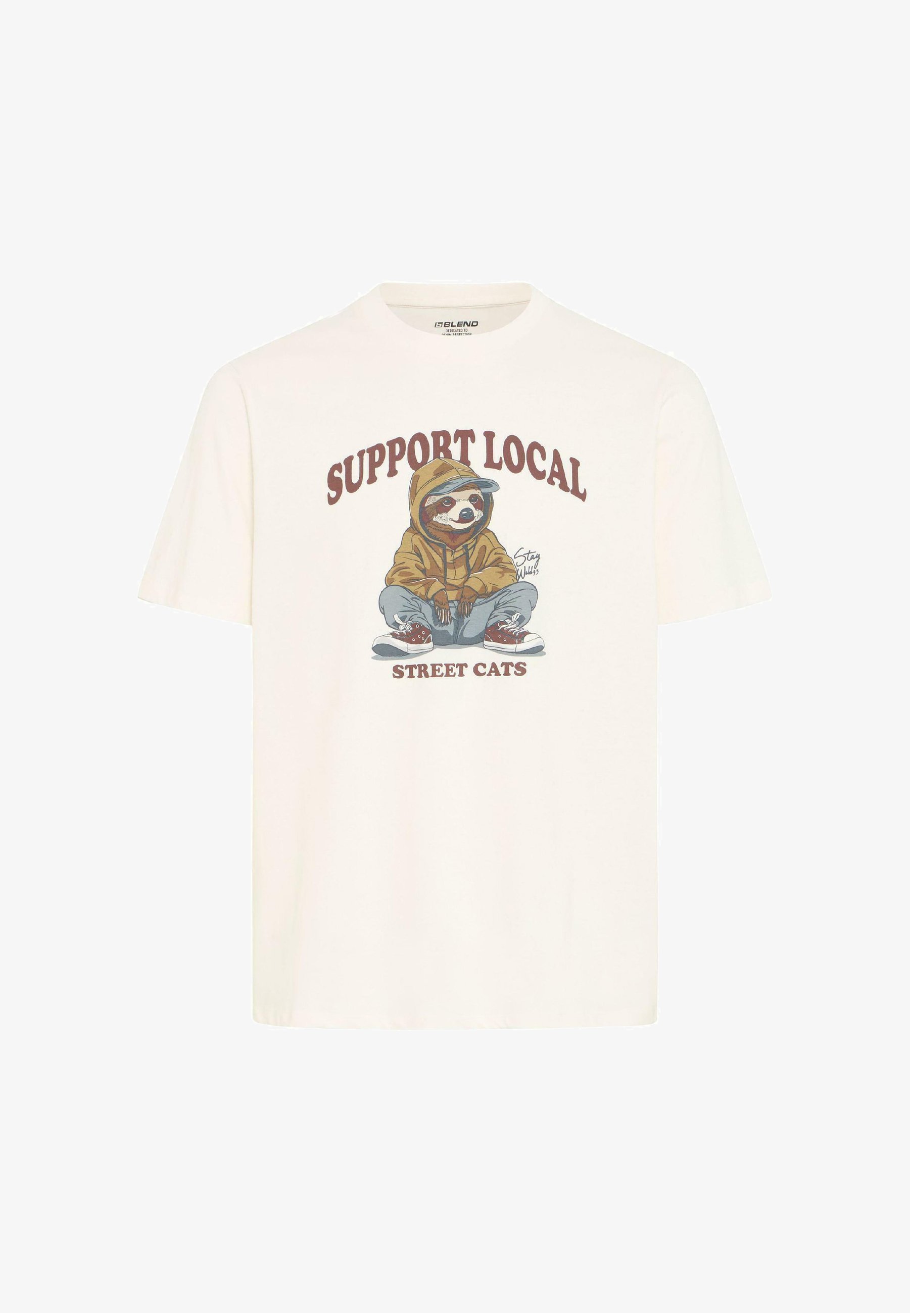 Blend Print T-shirt - vanille-ijs