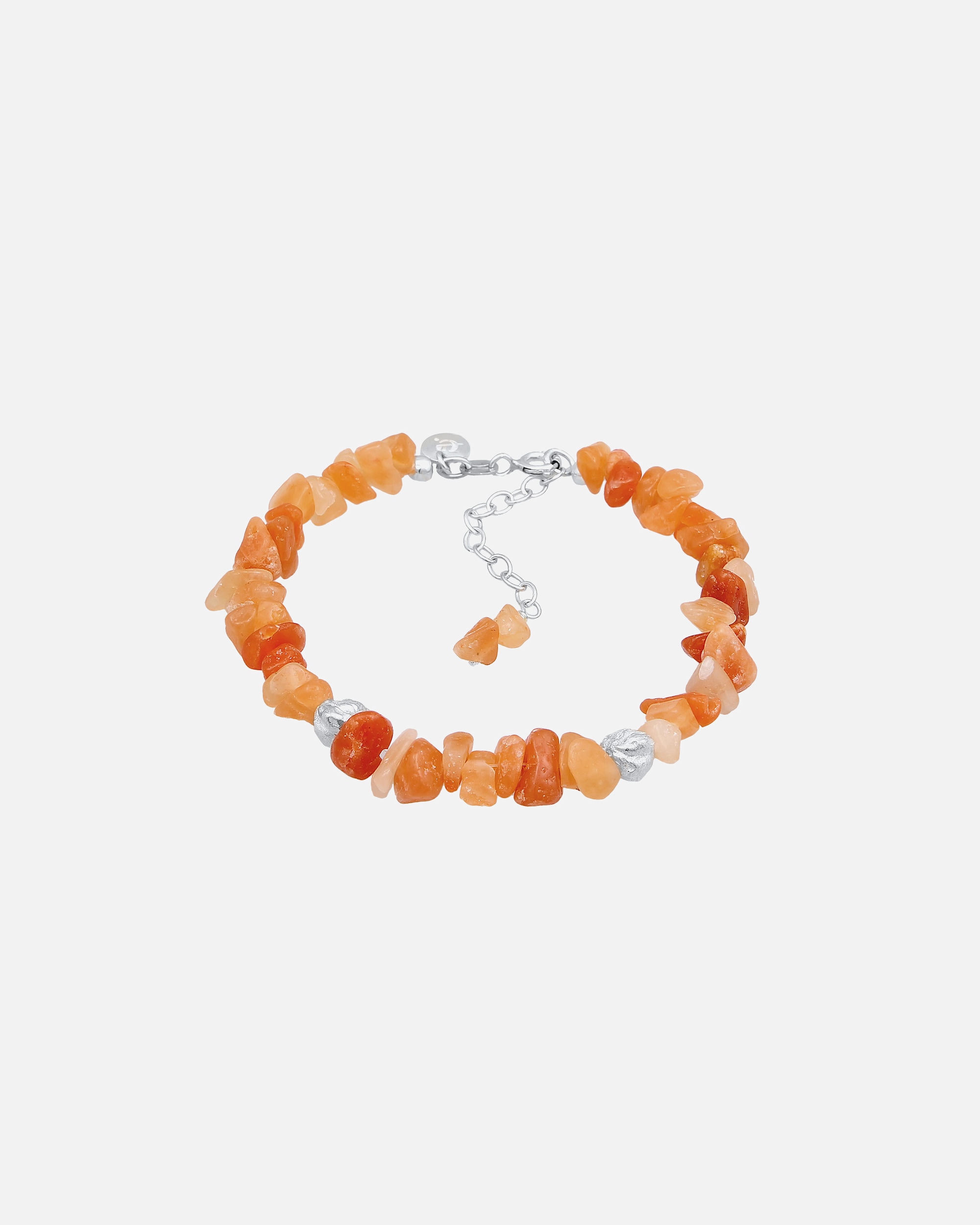 Elli PREMIUM Elli PREMIUM Bracelet Femmes Pierres Nature Perles avec Aventurine Marron en argent sterling 925