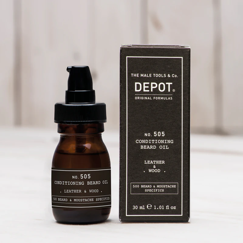 DEPOT 500 BEARD & MOUSTACHE SPECIFICS Č. 505 CONDITIONING BEARD OLEJ olej do brody