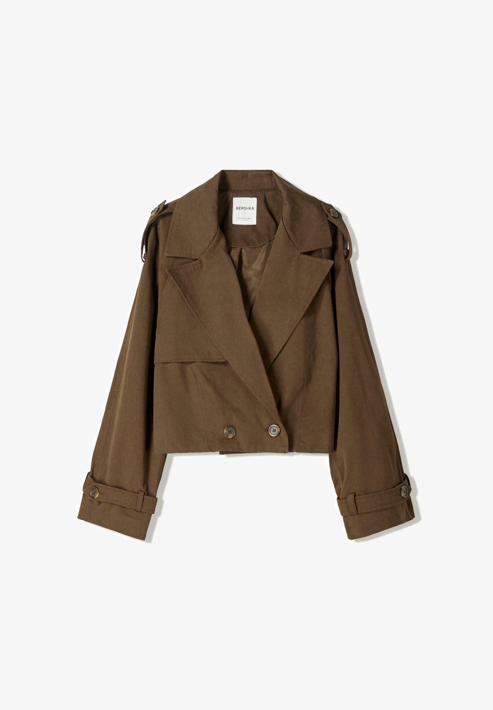 Bershka zomerjas - donkerbruin
