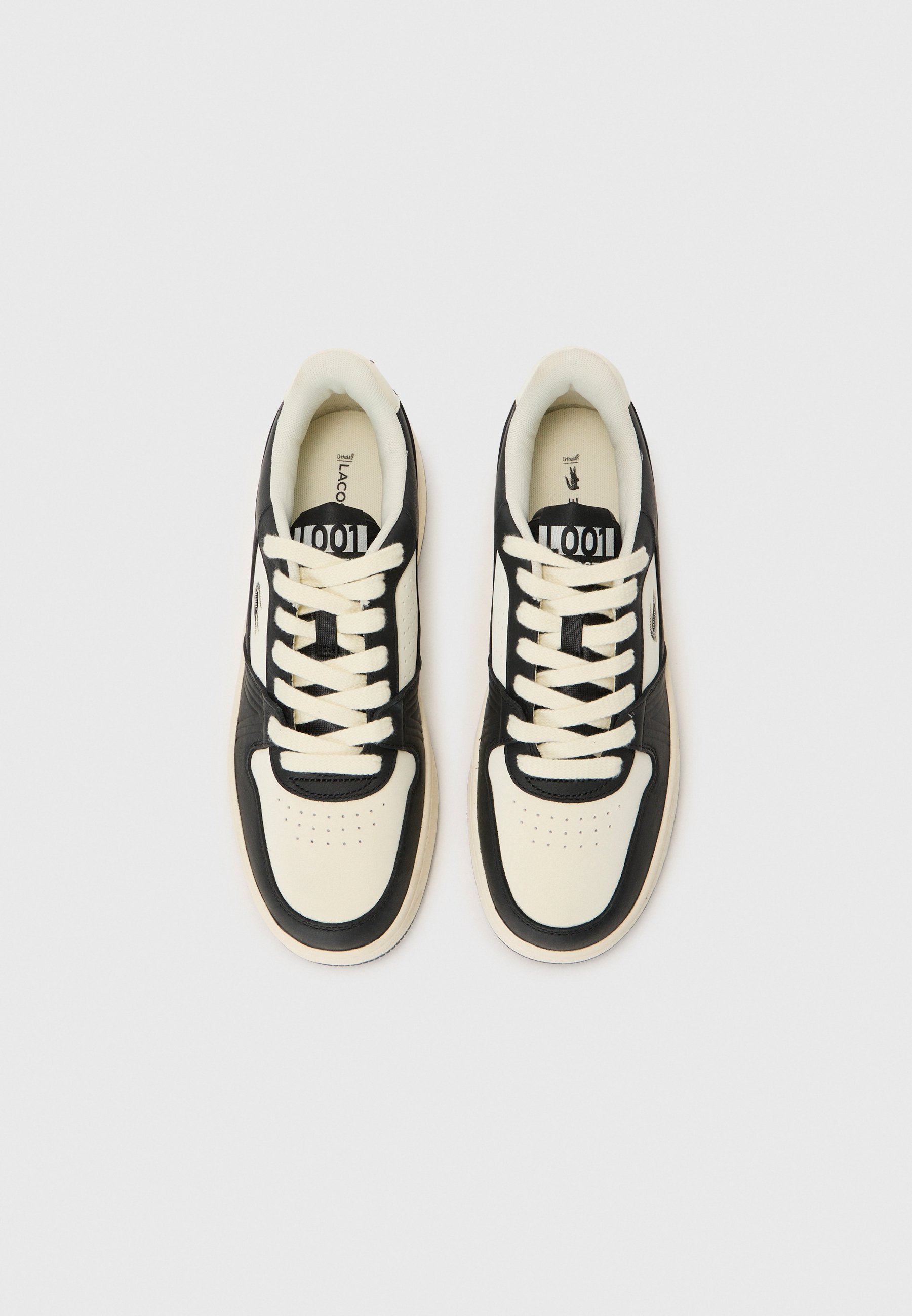 Lacoste sneakers - zwart/gebroken wit
