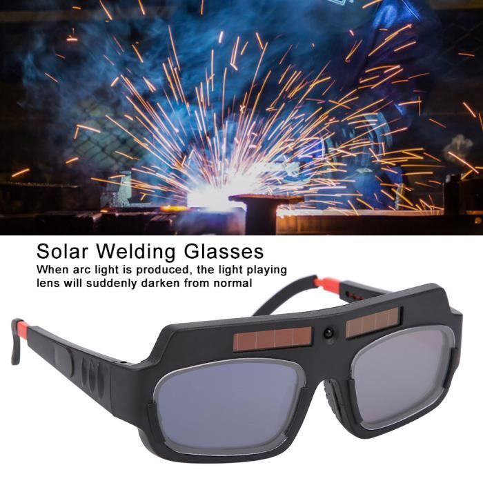 BEL Protective Welding Glasses with Auto-Darkening Solar Lenses, Argon Arc Welding Glasses