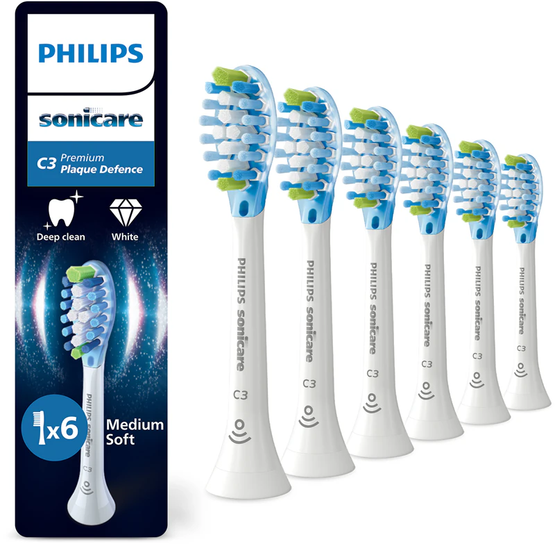 Cabeças de substituição para escova de dentes Philips Sonicare Premium Plaque Defense HX9046/87