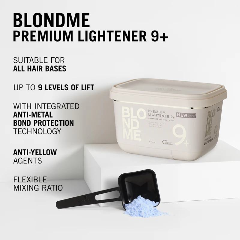 Schwarzkopf Professional Blondme Premium Aufheller 9+ Illuminating Powder für blondes Haar