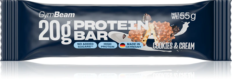 GymBeam 20g proteïnereep zonder toegevoegde suiker