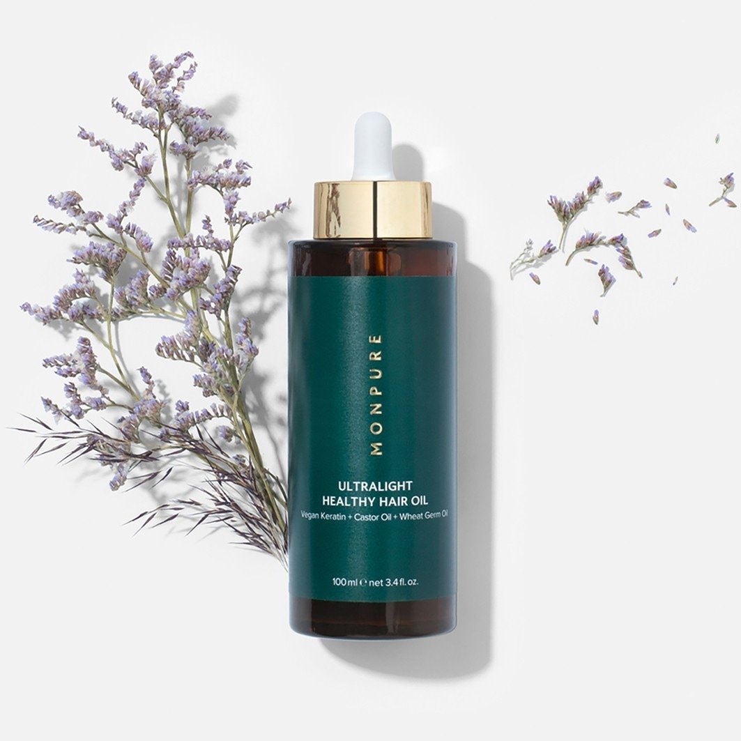 MONPURE London Hair Oil Ултра лагано, здраво уље за косу - 100 мл