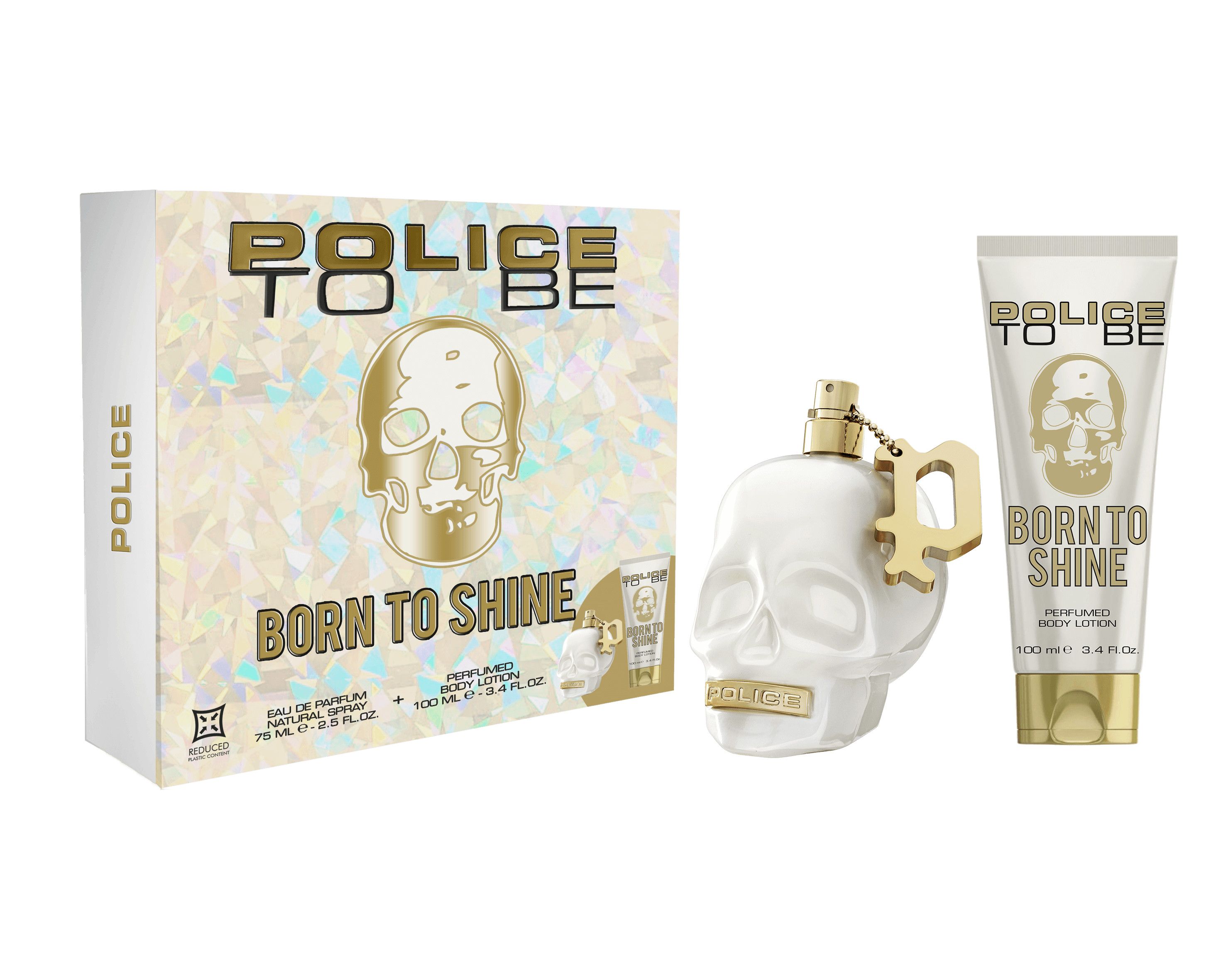 „Born To Shine Woman“ EDP dovanų rinkinys Moteriškų kvepalų dovanų rinkiniai