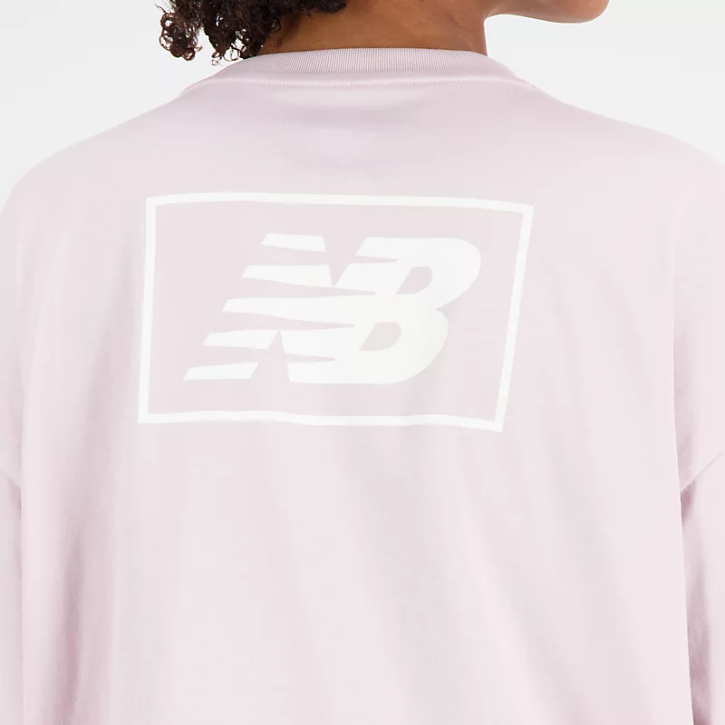 Damen-T-Shirt in Übergröße aus bedruckter Baumwolle – DECEMBER SKY