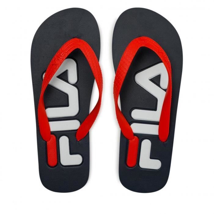 Chanclas Fila Troy - azul marino/rojo de alto riesgo - 47