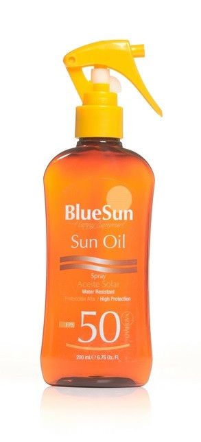 Olje za sončenje SPF50 Zaščita telesa