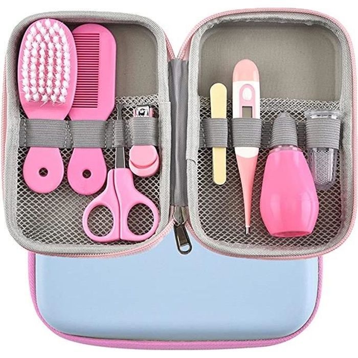 XJYDNCG 8-Piece Professional Baby Toiletry Kit Newborn Baby Care Kit