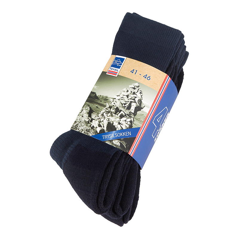 Calcetines Trysil, paquete de 4, talla 41/46. Buenos y cálidos.