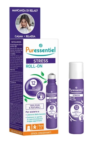 PURESSENTIEL Roll-on anti-stress Puressentiel aux 12 huiles essentielles 5 ml
