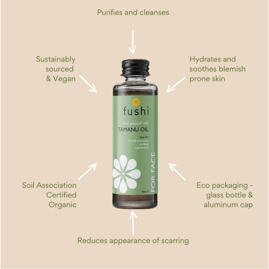Fushi Tamanu veido aliejus – 50 ml