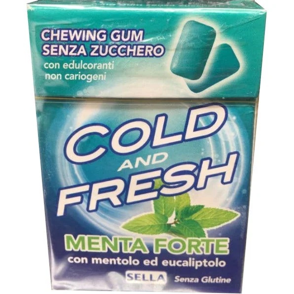 Goma de mascar sem açúcar SELLA Cold And Fresh
