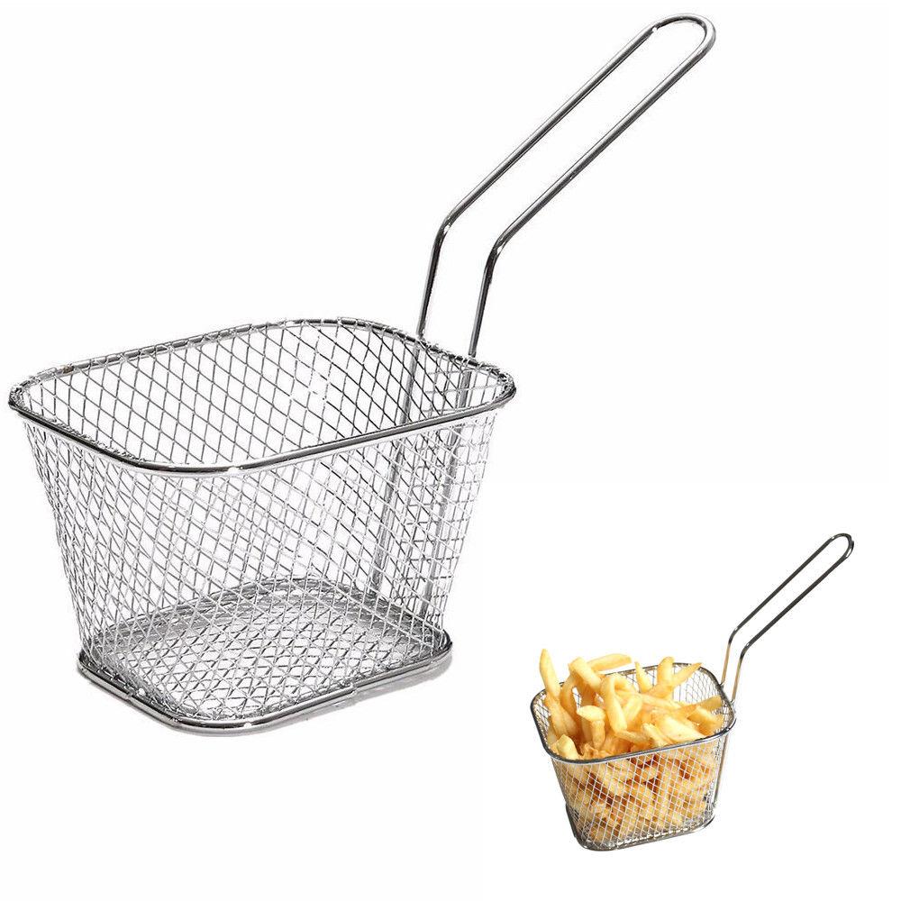 Panier à frire en métal pour la cuisson des biscuits et autres gourmandises. 1 pièce.