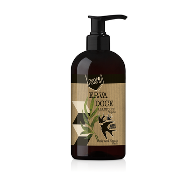 Real Natura sød urterensende gel 300 ml 300 ml