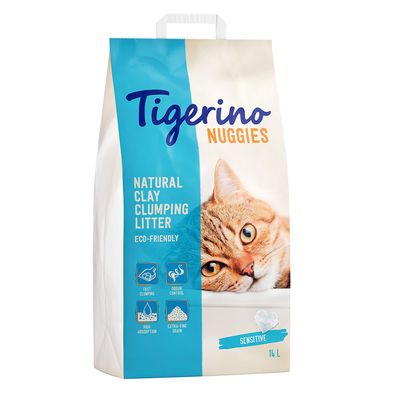 x 14 l de arena para gatos Tigerino Nuggies - ¡Precio especial!*
