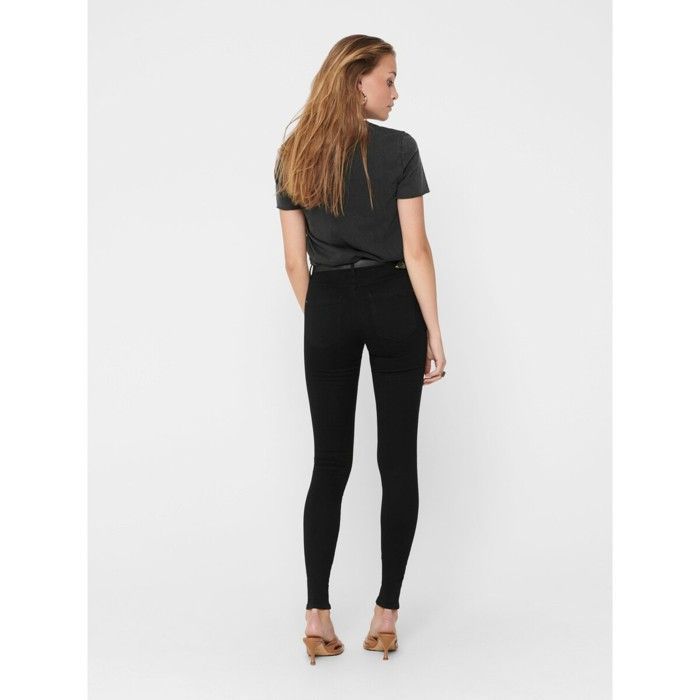 Vaqueros de mujer - ONLY - Royal Life - Skinny - Negros - Cómodos y con estilo