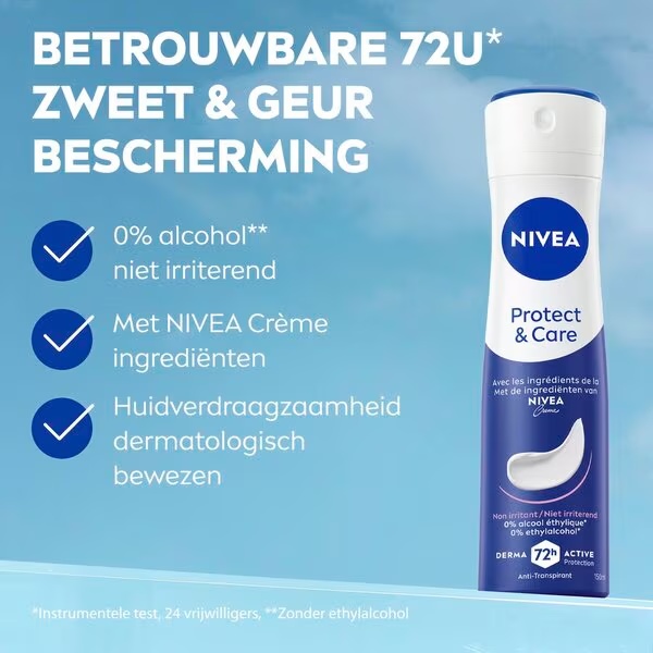 NIVEA Protect & Care antiperspirant sprej 150 ml