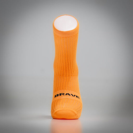 De One Brave Orange technische sokken