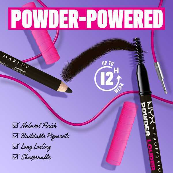 Matita per sopracciglia Nyx Professional Makeup Powder Louder Brow Pencil 09