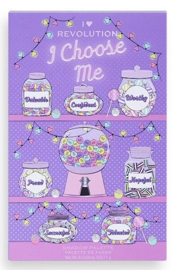 Paleta očných tieňov Affirmation Book Palety očných tieňov a líčenie