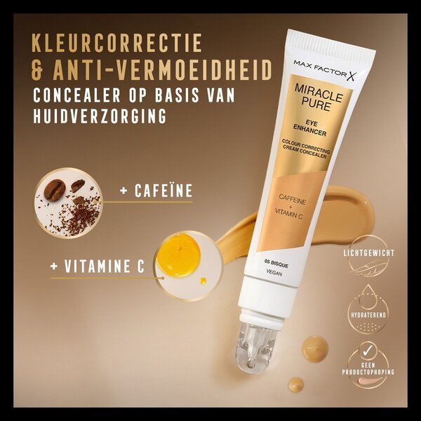 Max Factor Miracle Pure Eye Enhancer 05 Bisque kremasti korektor 10ml