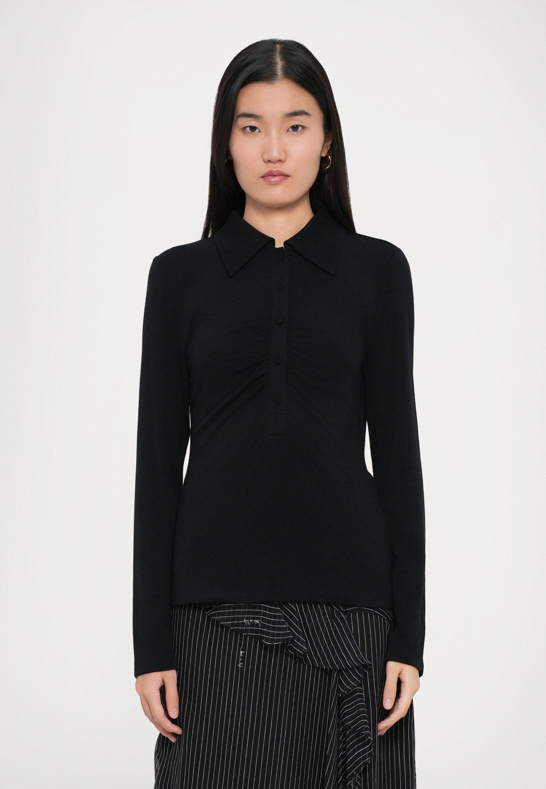 Diane von Furstenberg SHESKA - Poloshirt - schwarz