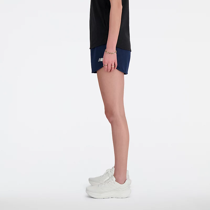 Damskie spodenki sportowe z siateczki – NB NAVY