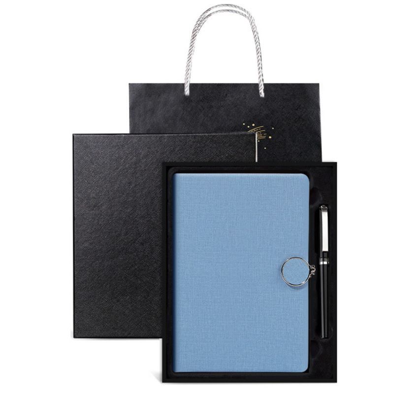 Campione gratuito di stampa personalizzata, copertina in pelle, taccuino con portapenne, taccuini di lusso personalizzati.