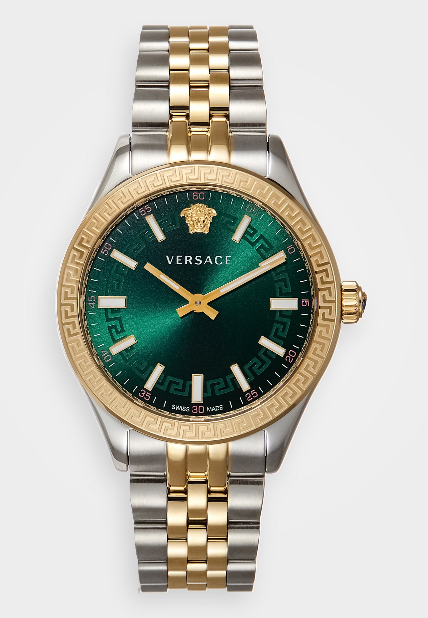Versace HELLENYIUM - Horloge - goudkleurig/zilverkleurig