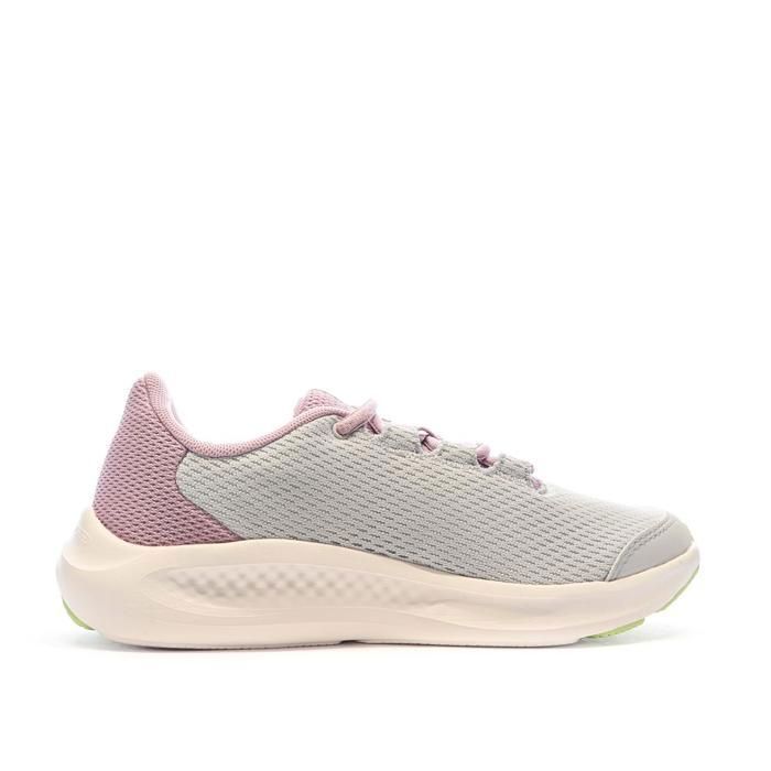 Chaussures de Running Gris/Rose Femme Under Armour Charged Pursuit 3
