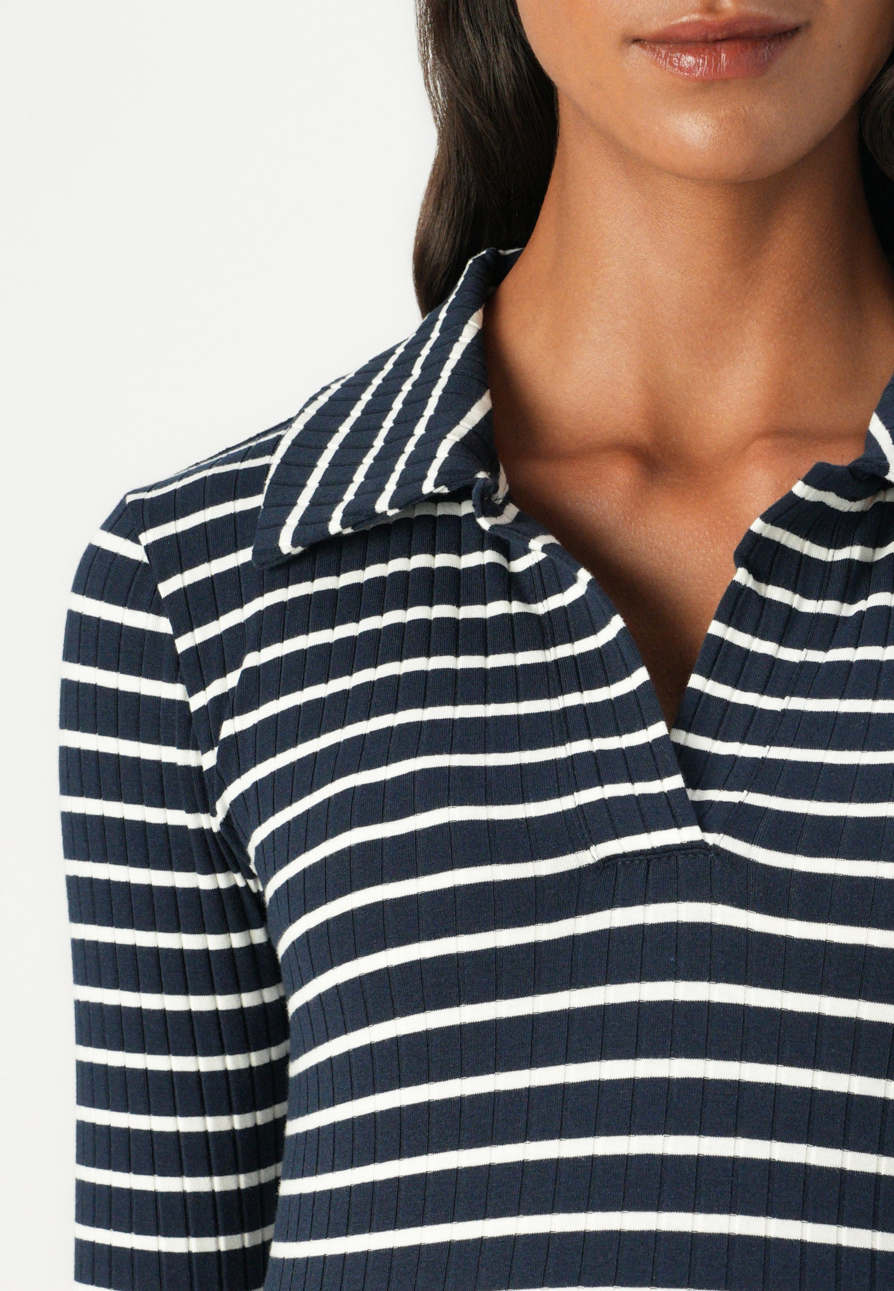 Vero Moda Maternity VMMSEA - Poloshirt - marineblauw/sneeuwwit