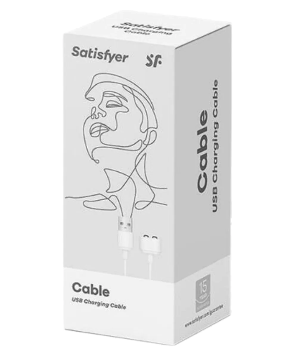 Satisfyer USB Charging Cable White