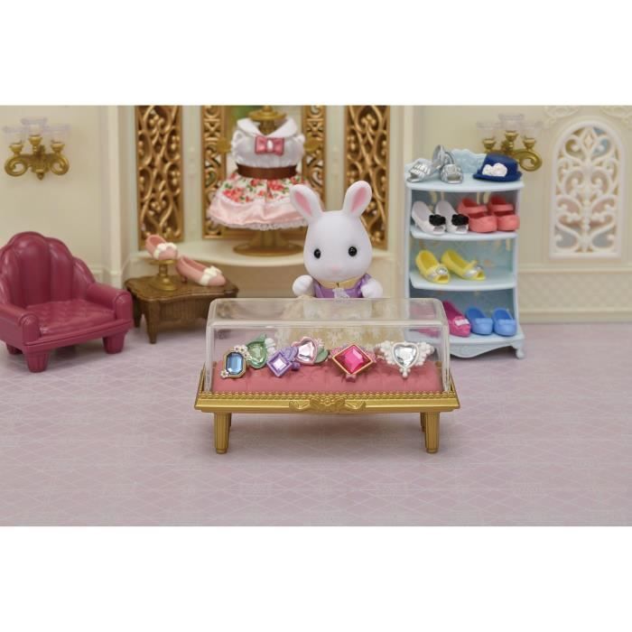 Miniaturfiguren – SYLVANIAN FAMILIES – 5647 – Modekoffer und große Schwester Schneehäschen