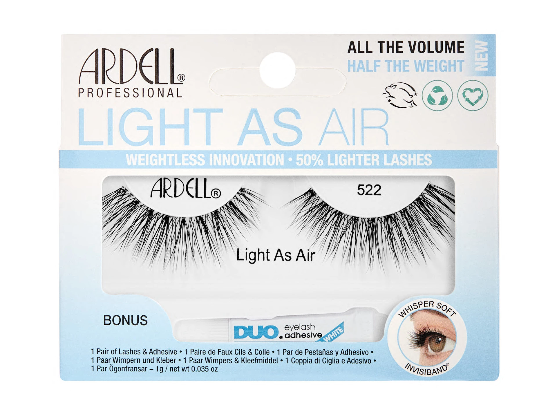 Könnyű, mint a levegő szempillák 522 - Ardell