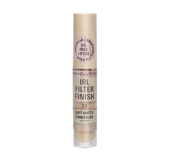 Makeup Revolution IRL Filter Finish korektor do twarzy C4 6g