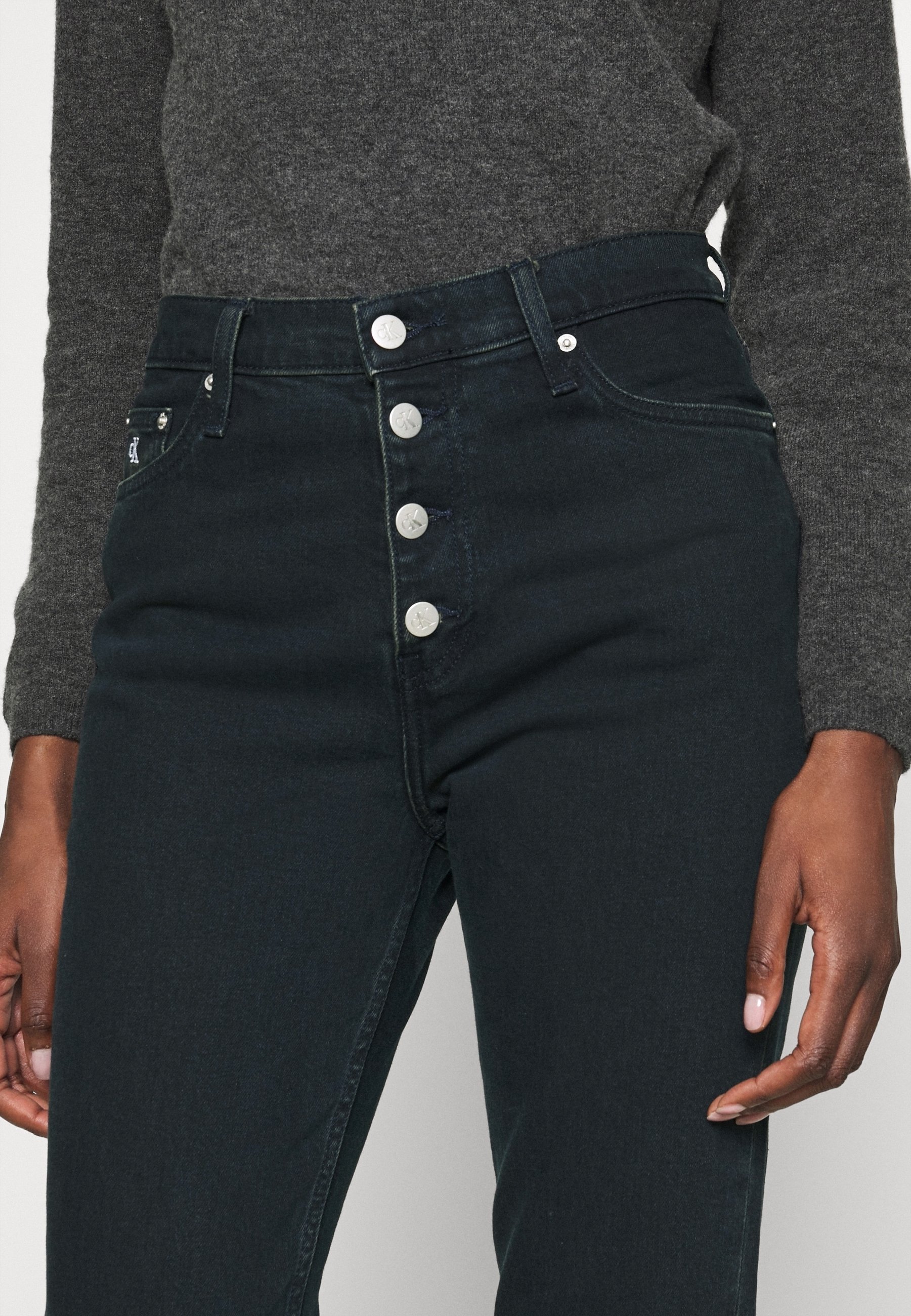 Jean Calvin Klein Jeans coupe décontractée - denim bleu-noir