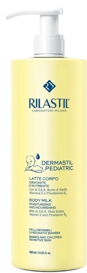 RILASTIL Rilastil Dermastil Pediatric niisutav piim näole ja kehale 400 ml