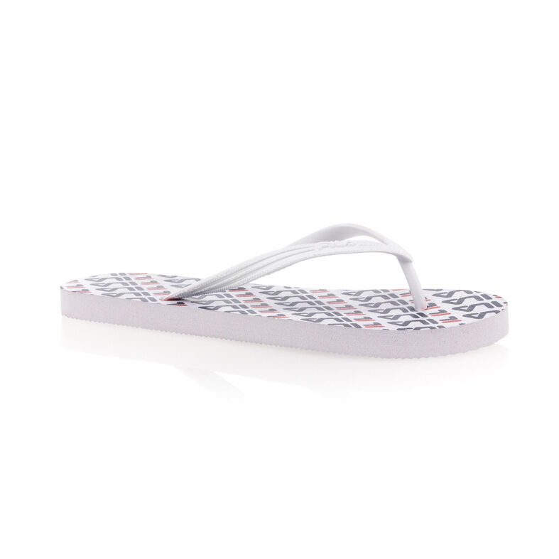Weiße Flip-Flops für Damen