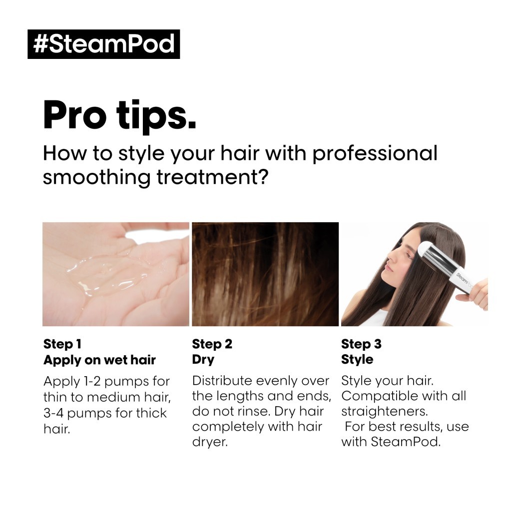 L'Oréal Professionnel serum za lase SteamPod profesionalna gladilna nega - 50 ml