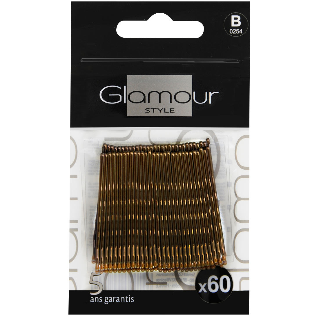 Glamour-hiuspinniä 60 kpl