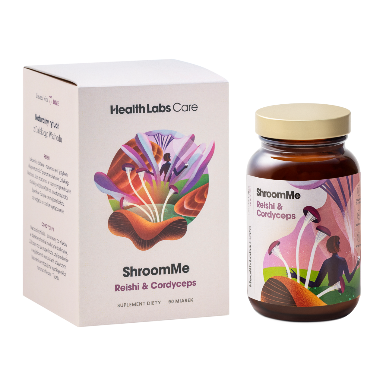 Health Labs Care ShroomMe Reishi & Cordyceps