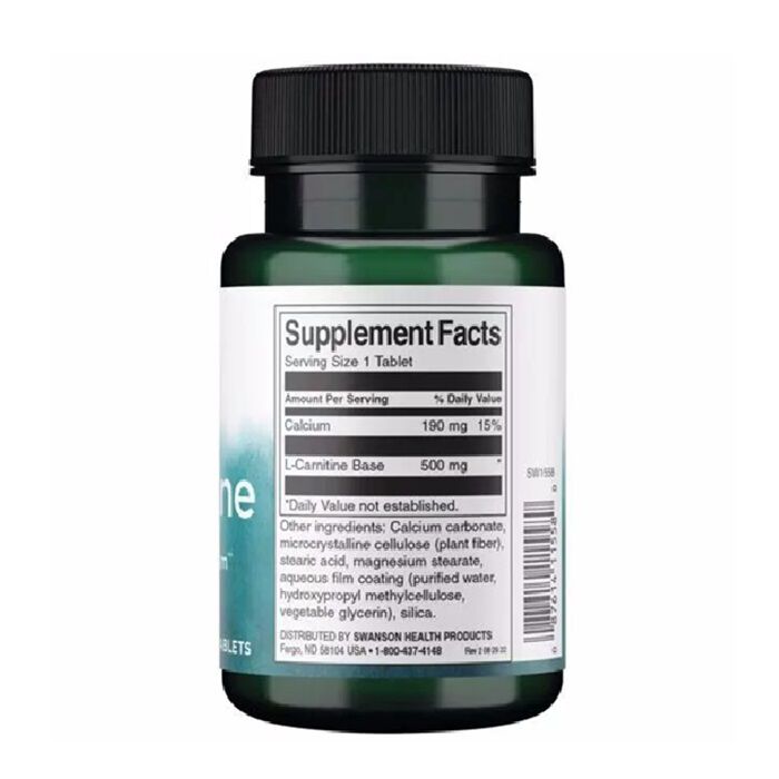 Swanson L-Carnitine 500mg